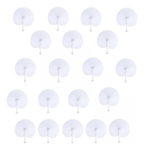 4 Elegantes Abanicos De Papel Para Decoración De Redondo