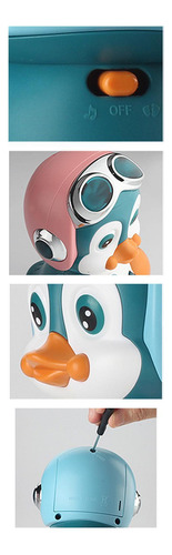 Pingüino Musical Para Gatear, Juguete Para Bebé Con