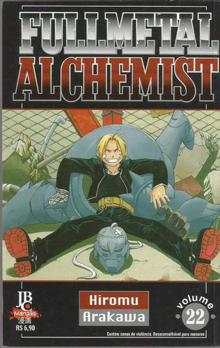 Fullmetal Alchemist N° 22 1ª Serie - Jbc - Bonellihq