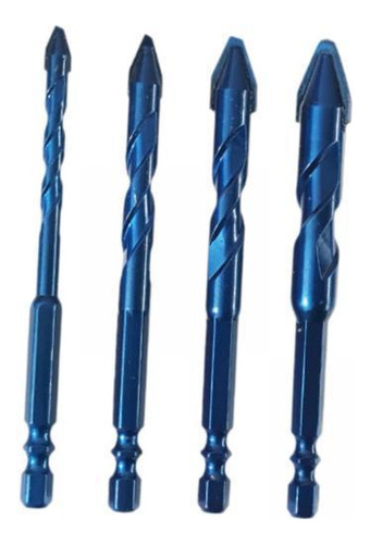 2 Juego De Brocas Curvas De Alta 4 Piezas 6 8 10 12 Mm