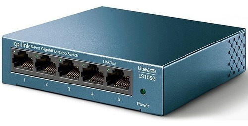 Switch Tp-link Gigabit Ethernet 5 Puertos 10/100/1000mbps