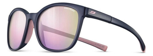 Lentes De Sol Para Mujer Julbo Spark Sp3 Color Gris Lente Violeta Varilla Azul Oscuro Armazón Azul/rosa Diseño Bicolor