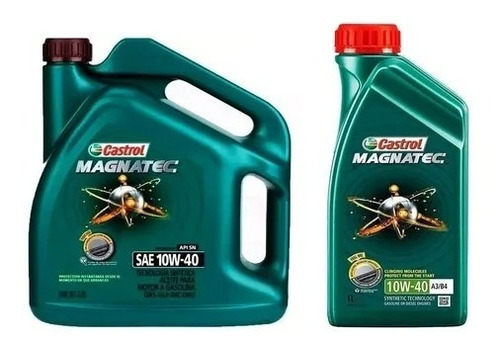 Aceite Castrol Magnatec 10w40 Tecnologia Sintetica 5 Lts Cts