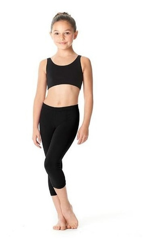 Imagen 2 de 3 de Calza Pescadora Capri De Algodón Con Lycra Para Nenas Niñas