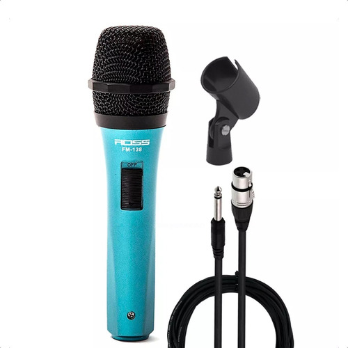 Microfono Dinamico Karaoke + Cable + Pipeta Garantia Oficial