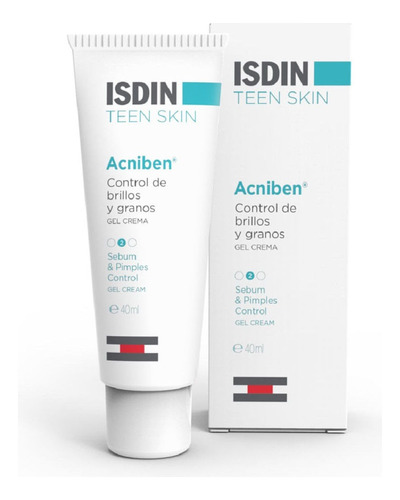 Gel Crema Isdin T. Skin Acniben Control De B. Y G. X 40 Ml