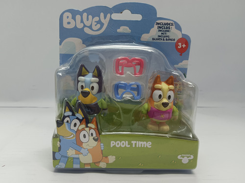  Bluey. Figuras Coleccionables   Pool Time 