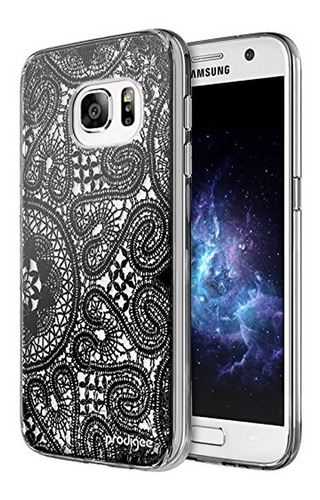 . Funda Prodigee Lace Para Samsung S7 Negra