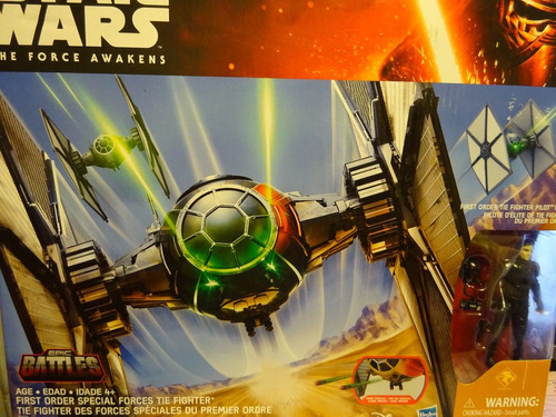 Star Wars: The Force Awakens - Tie Fighter  - Escala 3.75