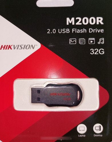 Pen Drive Hikvision 32gb M200r Color Negro