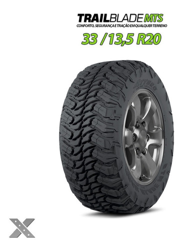 Jogo De Pneus 33x13,5 R20 Atturo Trail Blade Mts Com 4