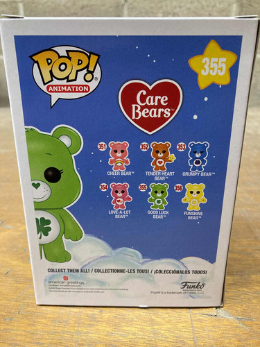 Good Luck Bear 355 Care Bears Funko Pop Nuevo Original