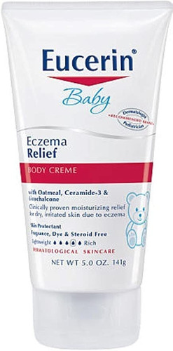 Crema De Alivio Corporal Eucerin Bebé Eccema, 5 Onzas