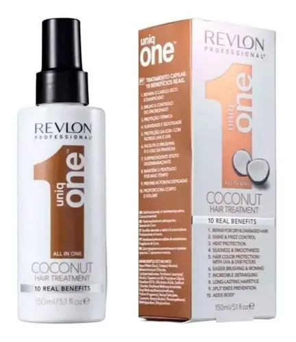 Revlon Uniq One Coconut X150ml Tratamiento 10 En 1 — R$ 89,10 em Mercado Livre, 10% OFF