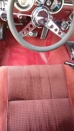 Mercury Cougar 68 Placa Preta