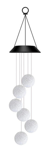 Serie De Luz Solares Tipo Campanas De Viento, Luces Led Mult
