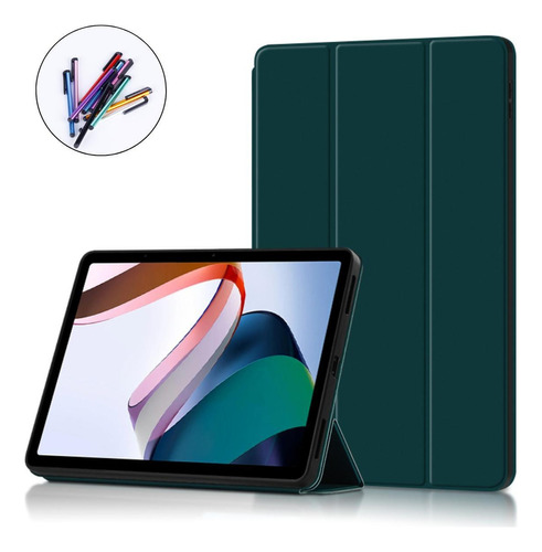 Case Couro Sintético Para Tablet Xiaomi Redmi Pad + Caneta