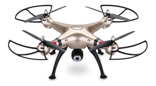 Drone Syma X8HW con cámara HD rose gold 1 batería