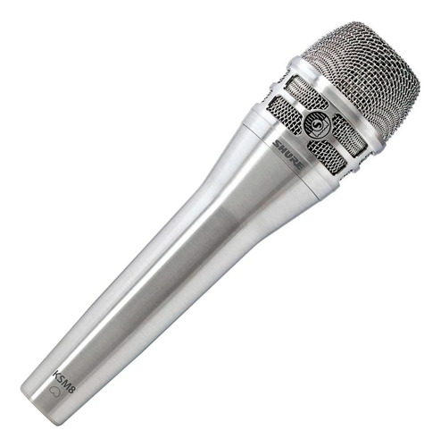 Microfono Dinamico Shure Ksm8 Niquel