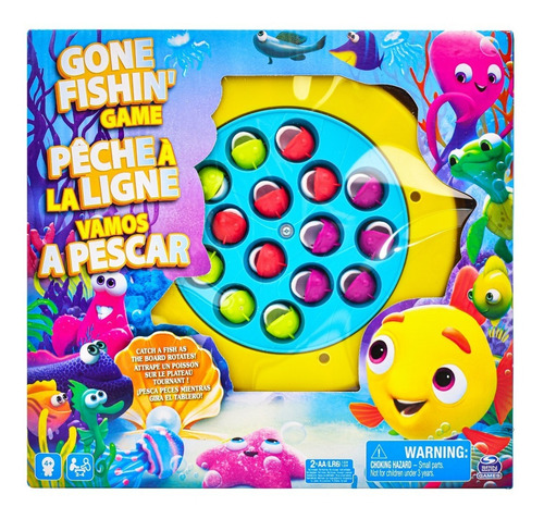 Juego Spin Master Vamos A Pescar Edad 3