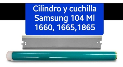 Kit Insumos Impresora Samsung 104 Ml 1665
