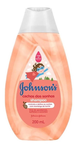 Shampoo Johnson's Baby Cachos Dos Sonhos 200ml