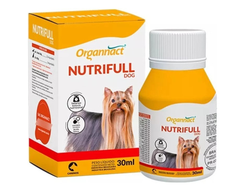 Suplemento Vitamínico Para Cachorro Nutrifull Dog 30 Ml