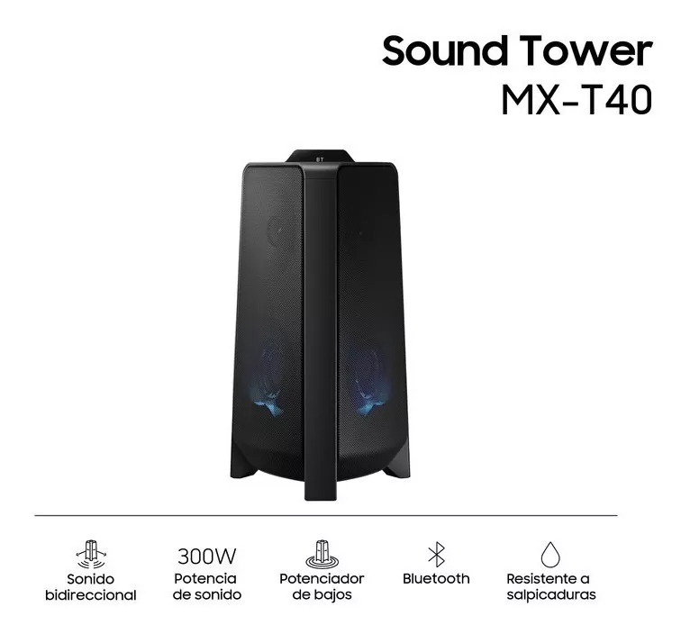 Segunda imagen para búsqueda de torre de sonido samsung t40