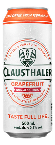 Cerveza Alemana Sin Alcohol Clausthaler Grapefruit 500ml