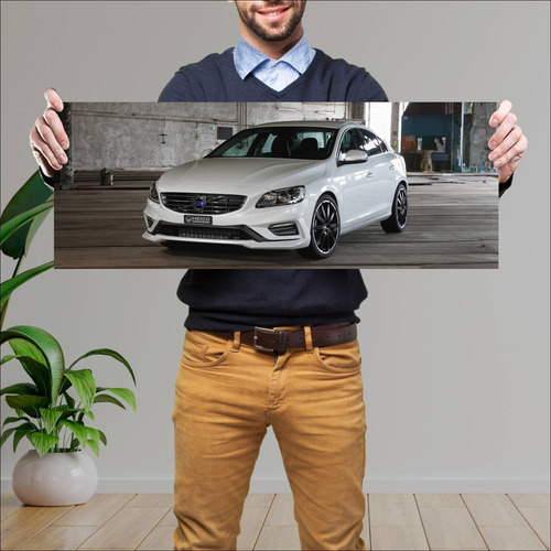 Cuadro 30x80cm Auto 2013 Volvo S60 By Heico Spor 390