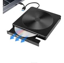 Comprar Driver Externo Gravador Leitor Dvd Cd Slim Usb Preto 5gbps 