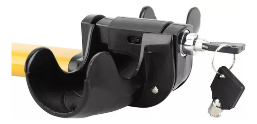Traba Volantes Anti Robo Seguirdad Auto Tipo T Con 2 Llave