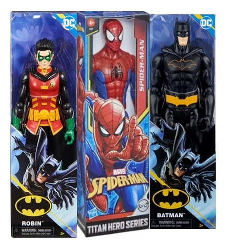 3 Figuras De Accion Super Paquete De Promocion 