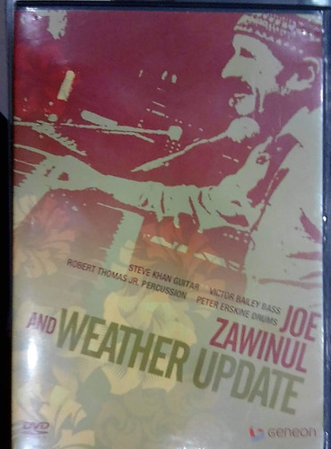 Joe Zawinul And Weather. Dvd Org Usado. Qqf. Ag.