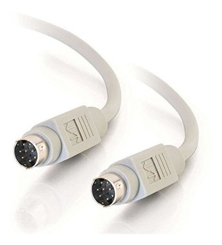 C2g 02318 8-pin Mini-din M / M Cable Serie Rs232, Beige (10 