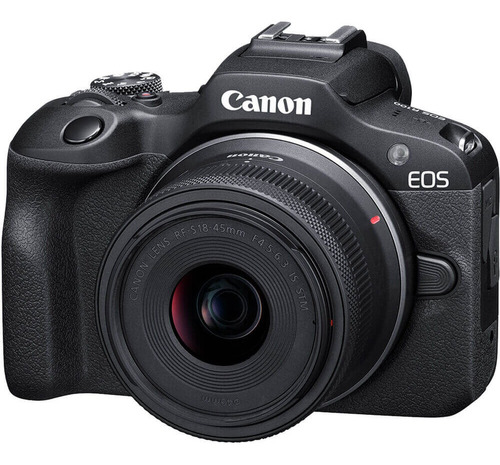 Canon Eos R100 Con Lente 18-45mm 4k Camara Sin Espejo 24mp