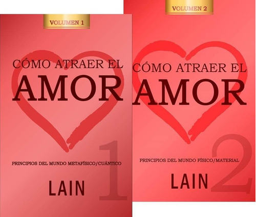 ** Lain ** Combo Como Atraer El Amor Volumen 1 Y 2