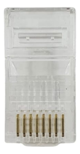 Caja De Conectores Rj45 Cat 6 Para Cable Red Alta Velocidad