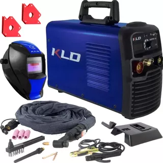 Soldadora Inverter Tig Mma 200a Kld Mascara Auto 2 Escuadras