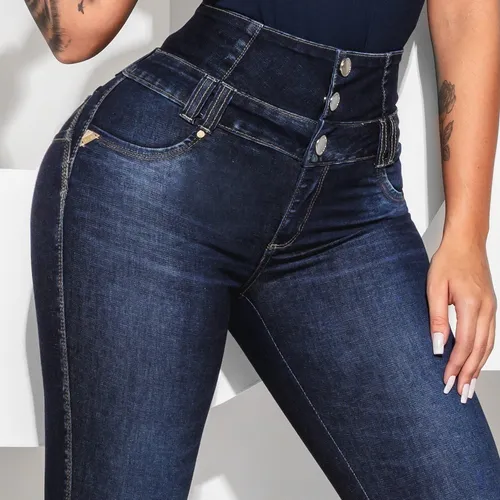 Calça pit bull store jeans cintura alta
