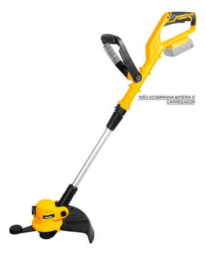 Aparador Grama Sem Bateria 18v Iagv1801 Vonder Cor Amarelo