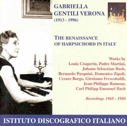 Bach//verona Gentili Verona Gabriella Cd