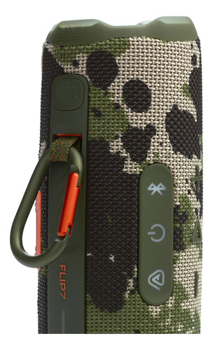 Parlante JBL JBLFLIP7 portátil con bluetooth waterproof squad