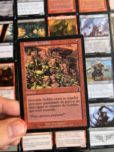 Deck Commander Goblins Orcs Rakdos Aggro Magic The Gathering 83 Inglês E Português (Usado)