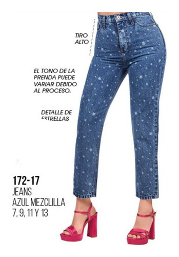 Jeans Cklass 172-17 Azul Mezclilla-outlet/saldos Mchn