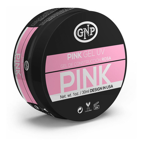 Gel De Constructor Gnp Profesional En 30ml. Cruelty Free Color Rosado