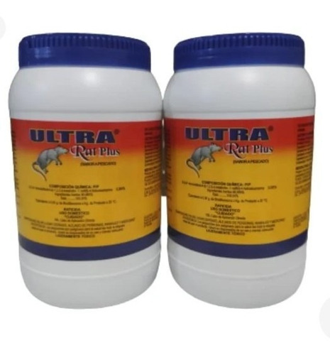 Imagen 2 de 2 de Ultra Rat Plus Veneno Para Ratas Y Ratones De 500 Gr