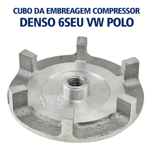 Cubo Da Embreagem Do Compressor Denso Volkswagen Polo 02-08