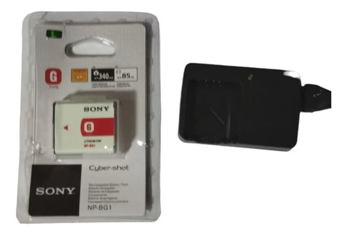 Carregador Sony + Bat-eria Np-bg1 Dsc-w120 Org Importado Nfe