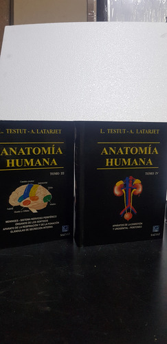 Libro Anatomia Humana Testud Latarjet